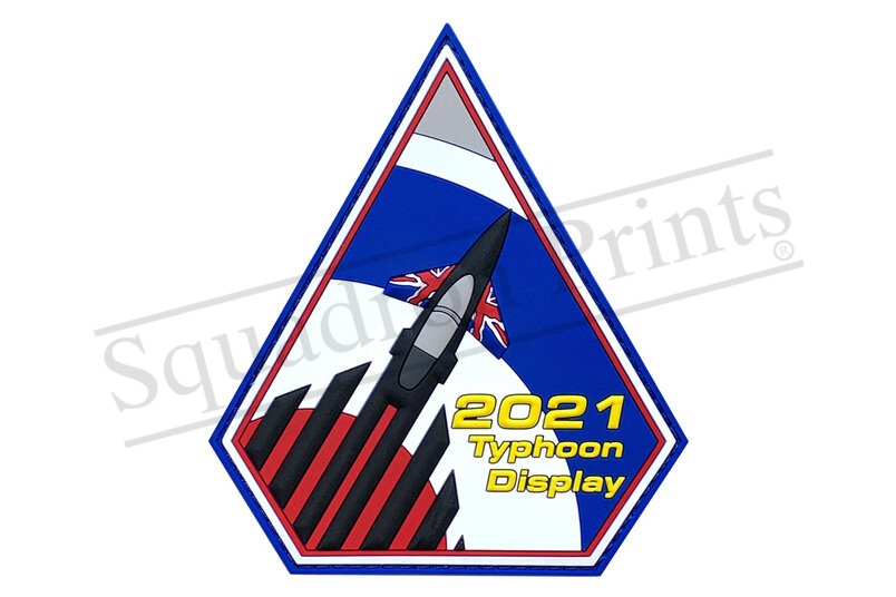 2021 Typhoon Display PVC Spearhead Patch