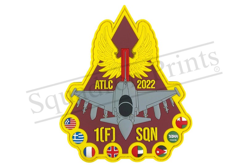 1 Sqn ATLC 22 PVC Spearhead Patch ONE per person