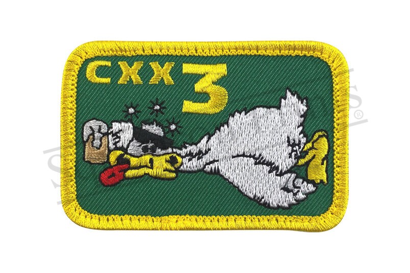 120 Squadron Crew 3 TAB Patch Poseidon