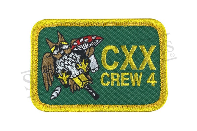 120 Squadron Crew 4 TAB Patch Poseidon