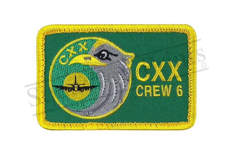 120 Squadron Crew 6 TAB Patch Poseidon - Patches | Squadron Prints