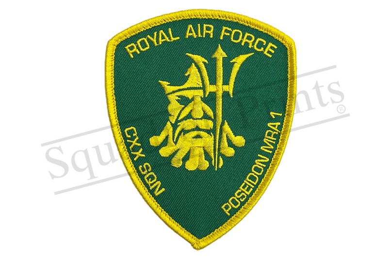 120 Squadron Shield Crew Patch Poseidon - Patches | Squadron Prints