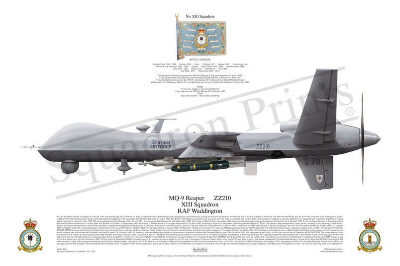 13 Sqn MQ-9 Reaper print