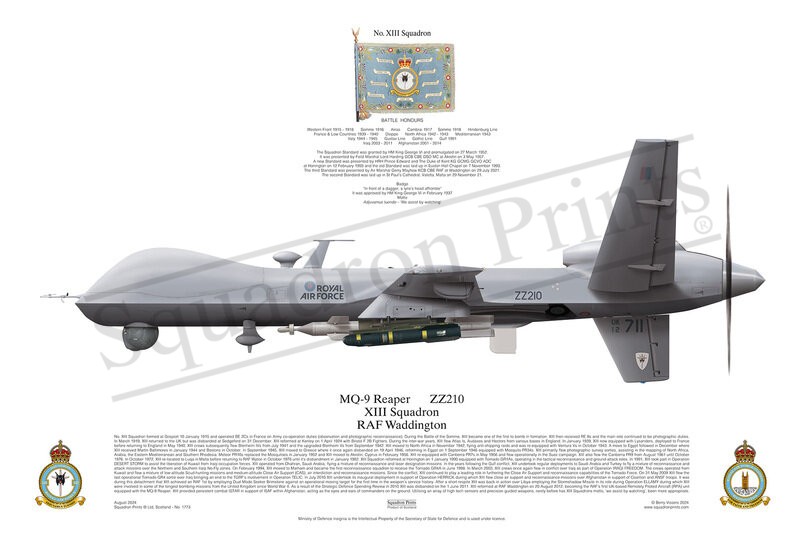 13 Sqn, MQ-9 Reaper print