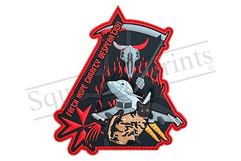 1435 Flt Typhoon PVC Spearhead Patch