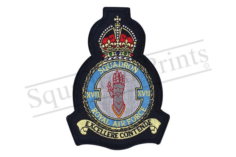 17 Squadron Kings Crown Crest Patch F-35B