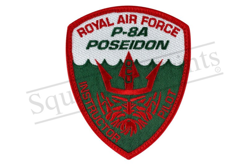 201 Squadron Instructor Pilot P-8 Poseidon Patch