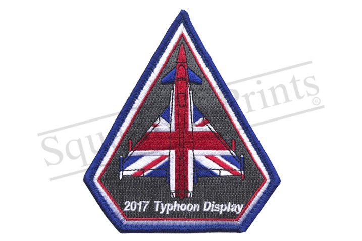 2017 Typhoon Display Team embroidered Spearhead Patch