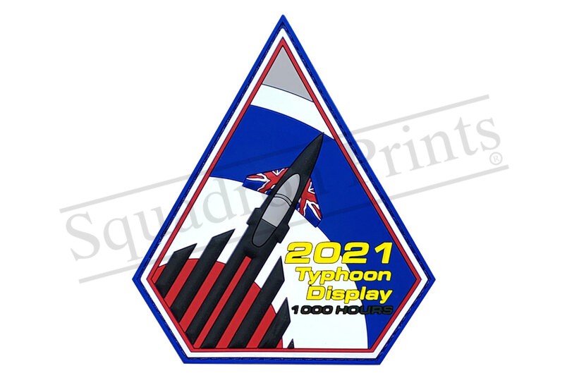 2021 Typhoon Display 1000+ hours PVC Spearhead Patch