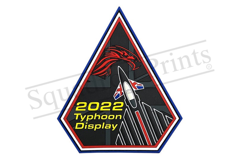 2022 Typhoon Display PVC Spearhead Patch 