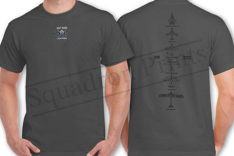 207 Squadron Grey T-shirt