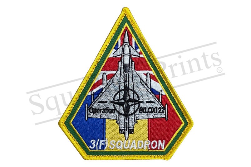 3(F) Squadron Op Biloxi 22 Spearhead Patch