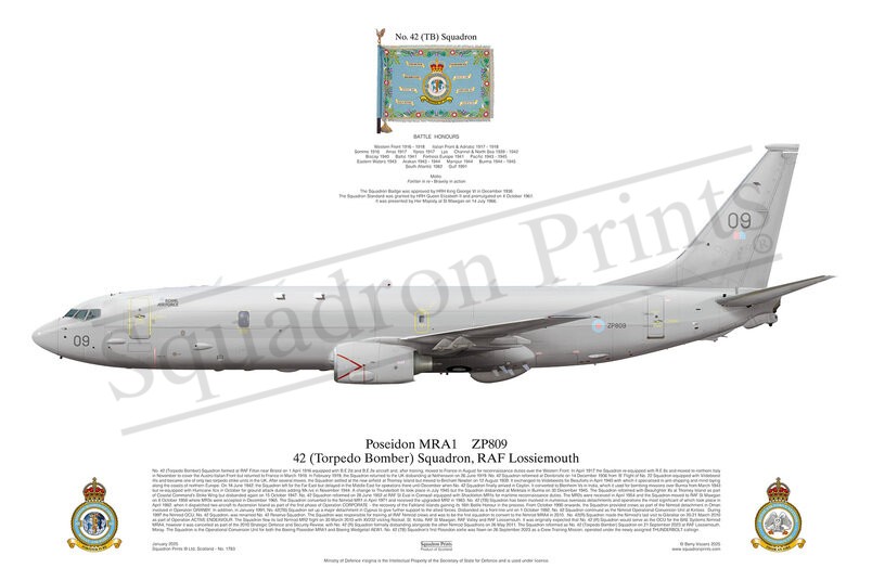 42 Sqn, Poseidon MRA1 print