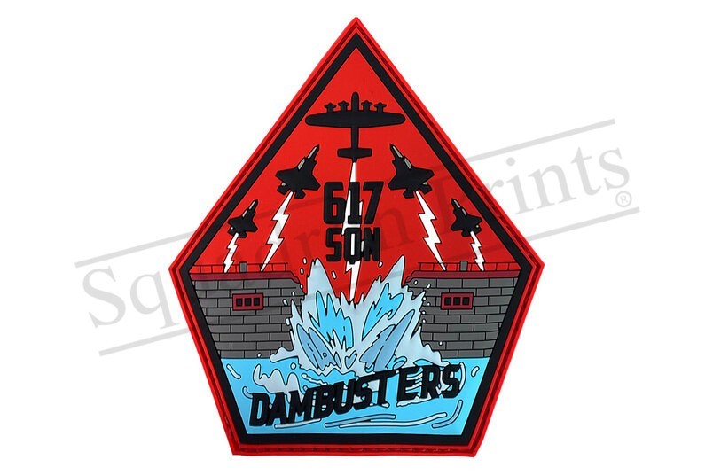 617 Squadron F-35 PVC Patch The Dambusters