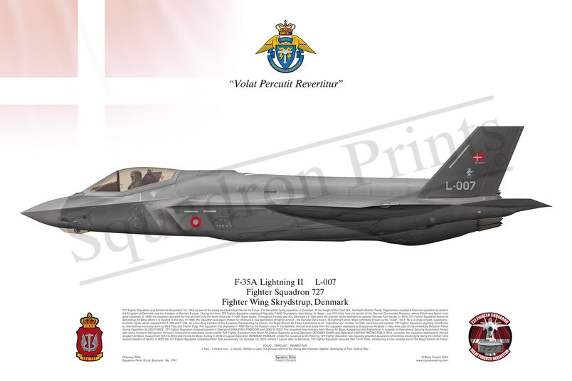 727 Sqn, F-35A Lightning II print