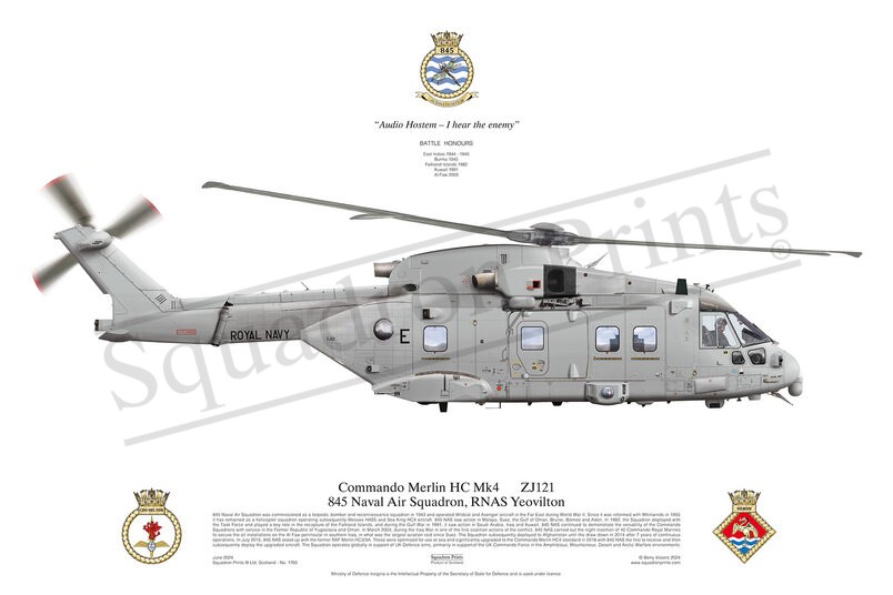 845 NAS Merlin HC4 print