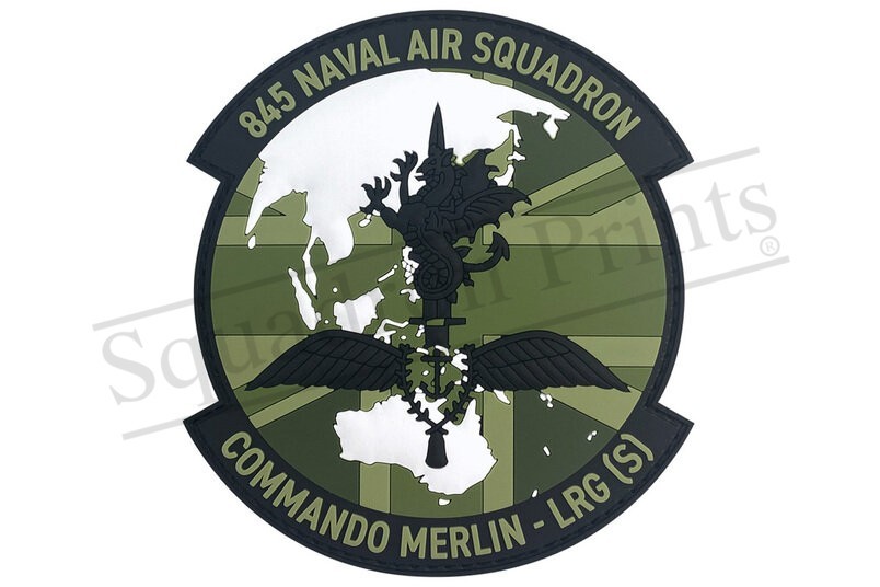 845 Naval Air Squadron LRG South PVC Patch