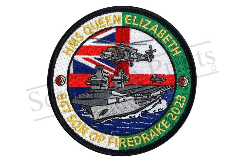 847 Squadron Firedrake 2023 Patch