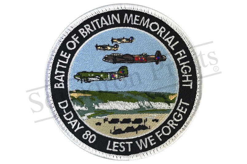 BBMF D-Day 80 Lest we Forget Patch