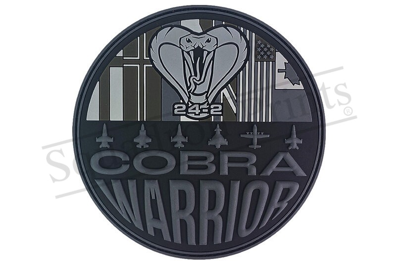 Ex Cobra Warrior 24-2 Subdued PVC Patch