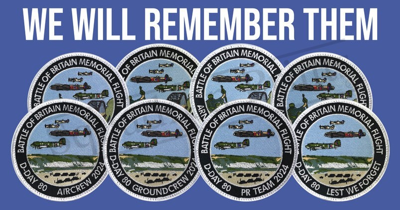 BBMF 'Lest We Forget' Patch Set