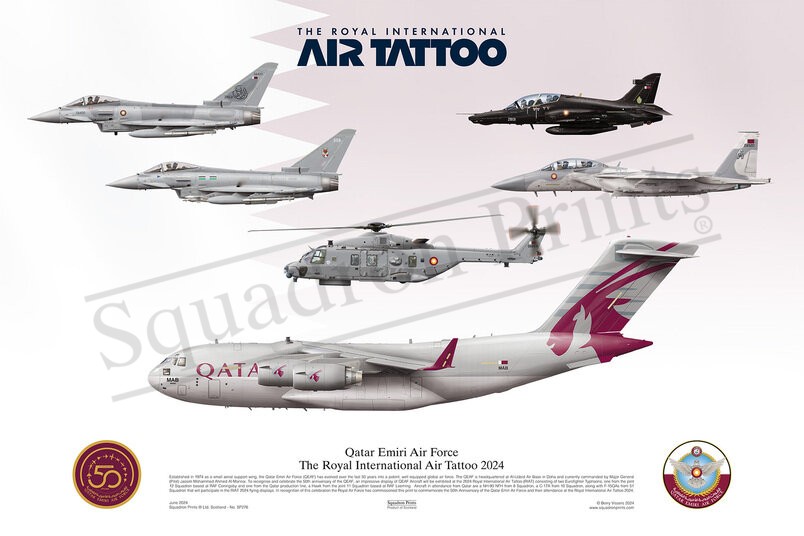 Qatar RIAT 2024 print