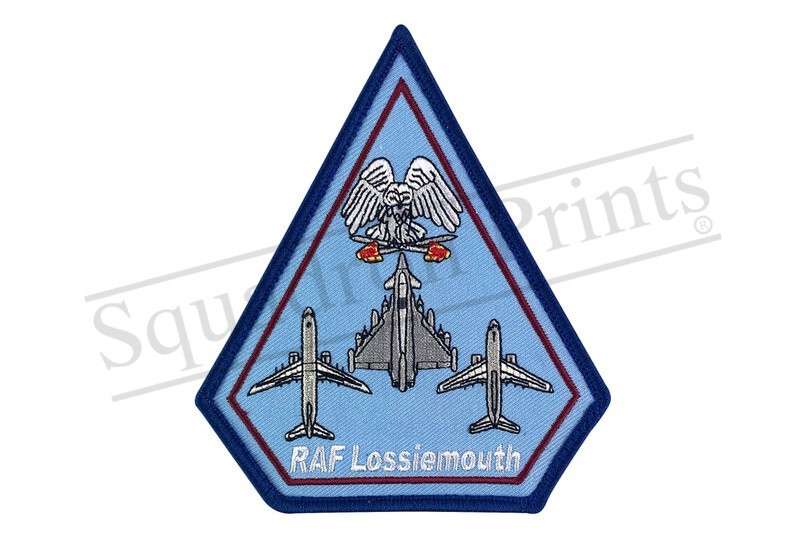 RAF Lossiemouth Station Spearhead Patch 