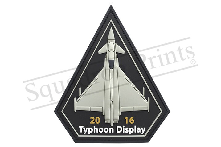 RAF Typhoon Display PVC Spearhead Patch 2016