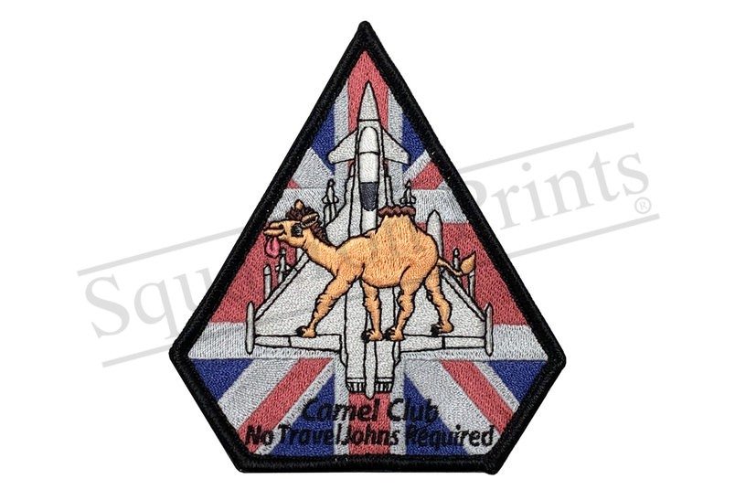 RAF Typhoon Spearhead Patch Camel Club