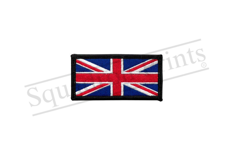 Union Jack Embroidered Patch