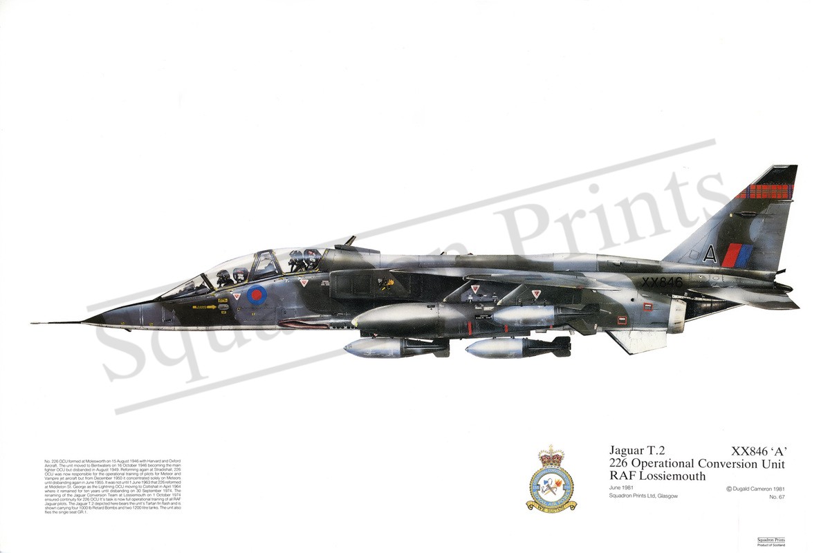 Jaguar T2 - Print | Squadron Prints