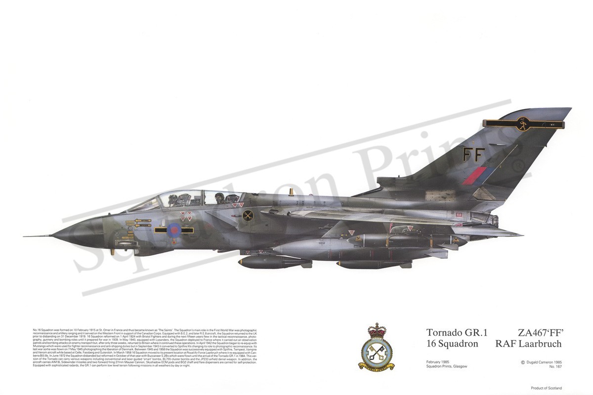 Tornado GR1 - Print | Squadron Prints