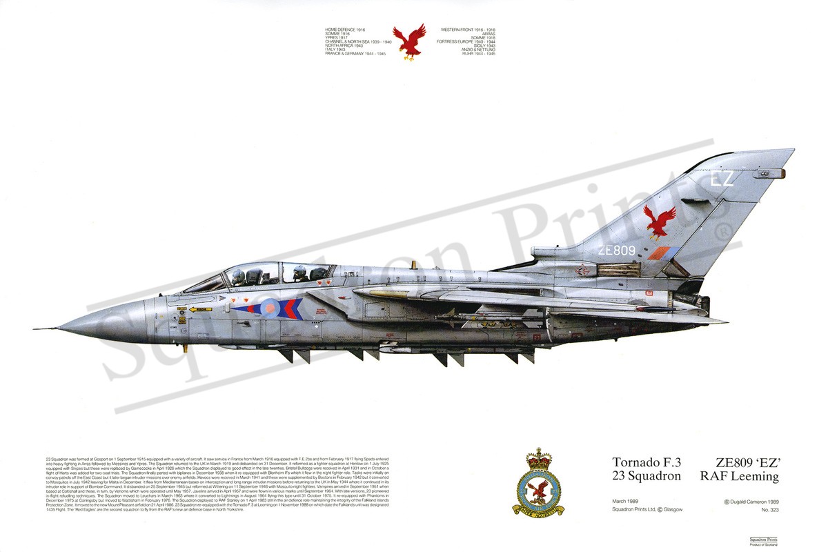 Tornado F3 - Print | Squadron Prints