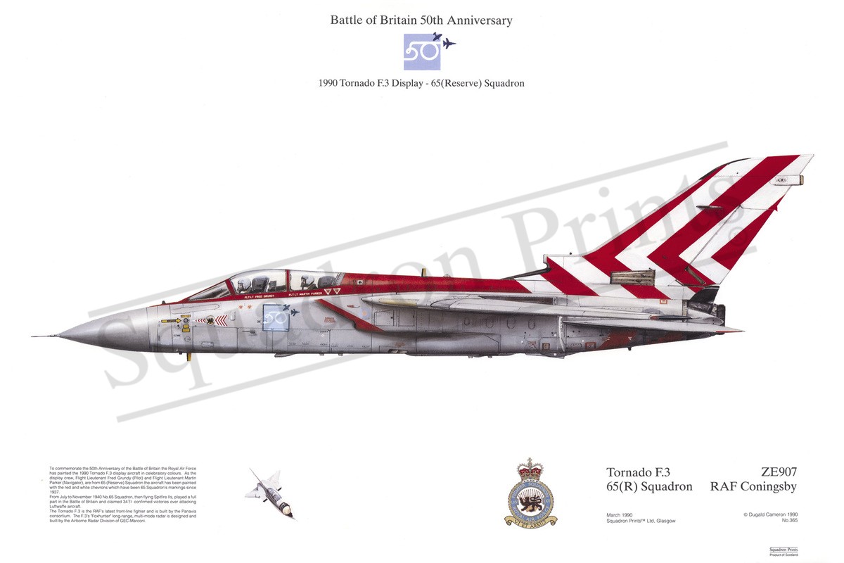 Tornado F3 - Print | Squadron Prints