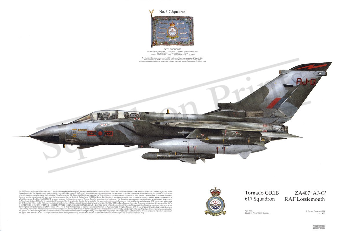 Tornado GR1B - Print | Squadron Prints