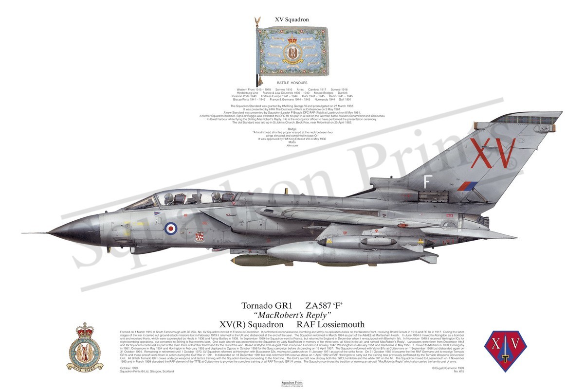 Tornado GR1 - Print | Squadron Prints