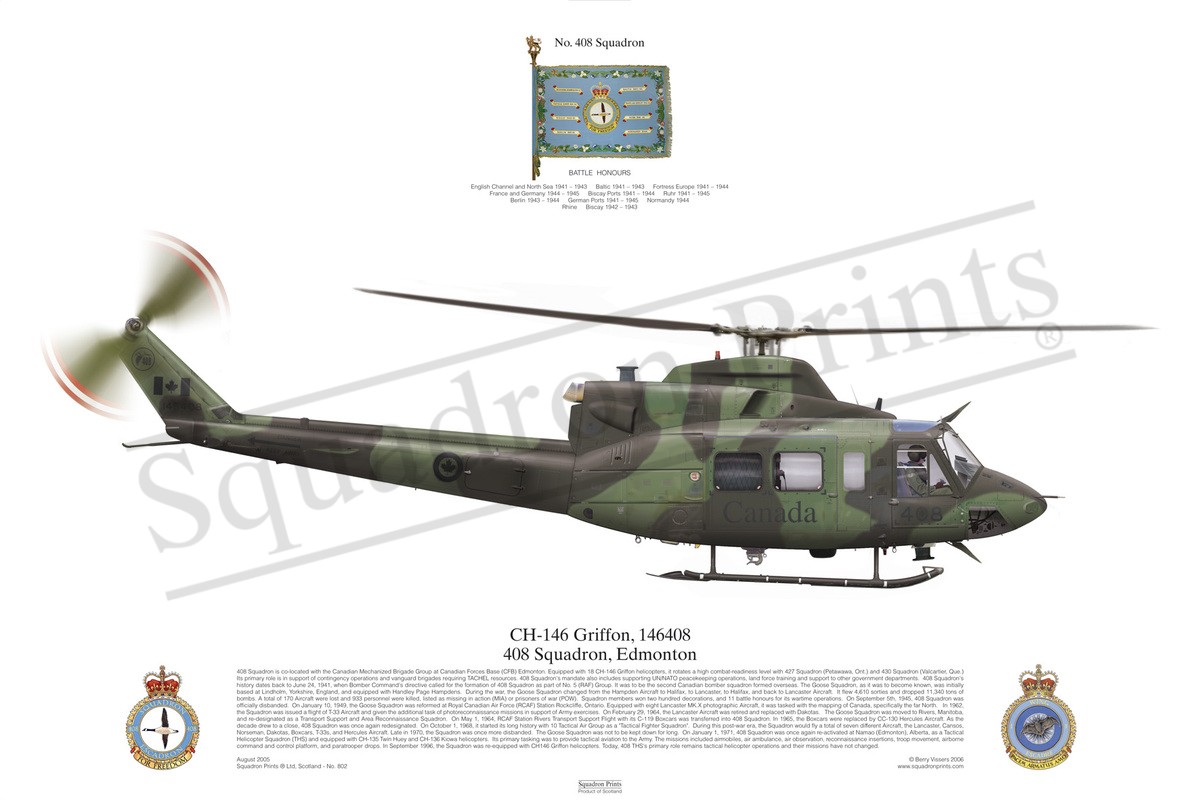 CH-146 Griffin - Print | Squadron Prints