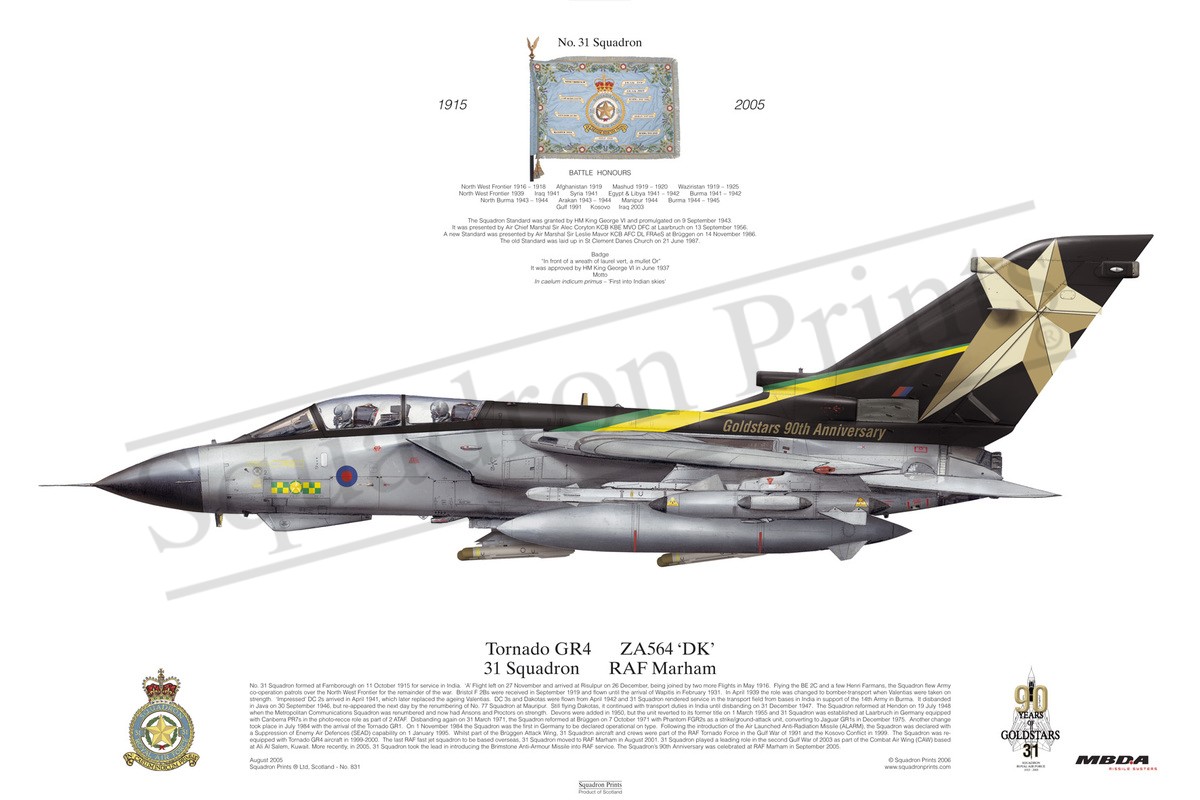 Tornado GR4 - Print | Squadron Prints