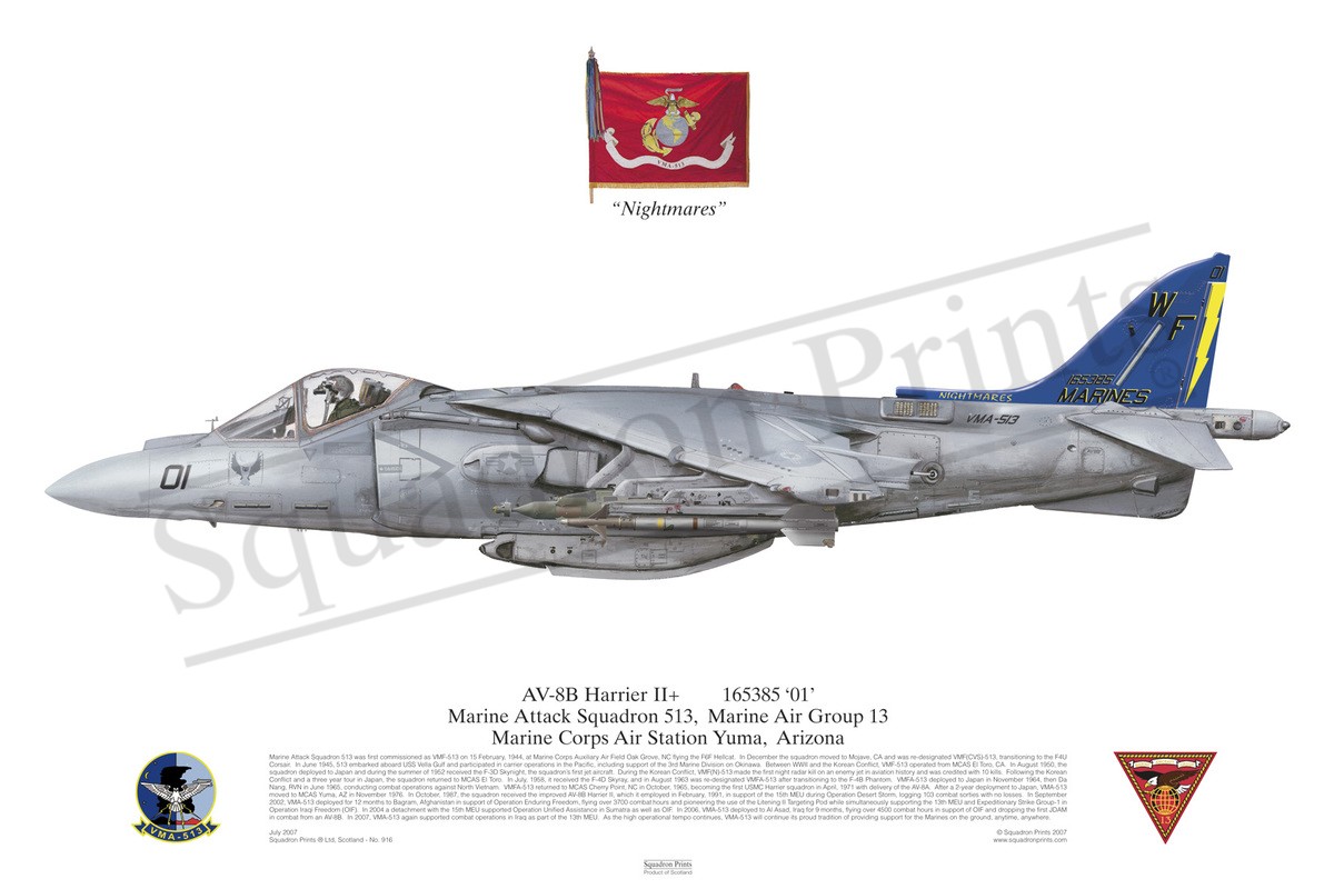 Av-8b Harrier Ii - Print 