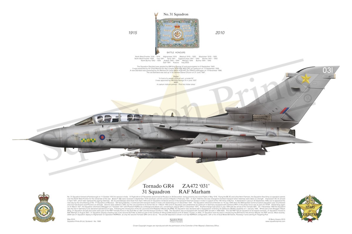 Tornado GR4 - Print | Squadron Prints