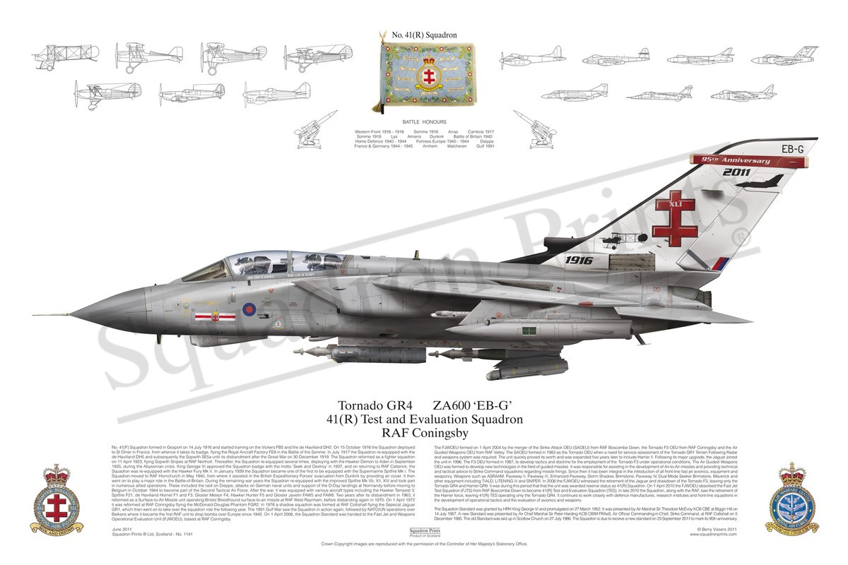 Tornado GR4 - Print | Squadron Prints