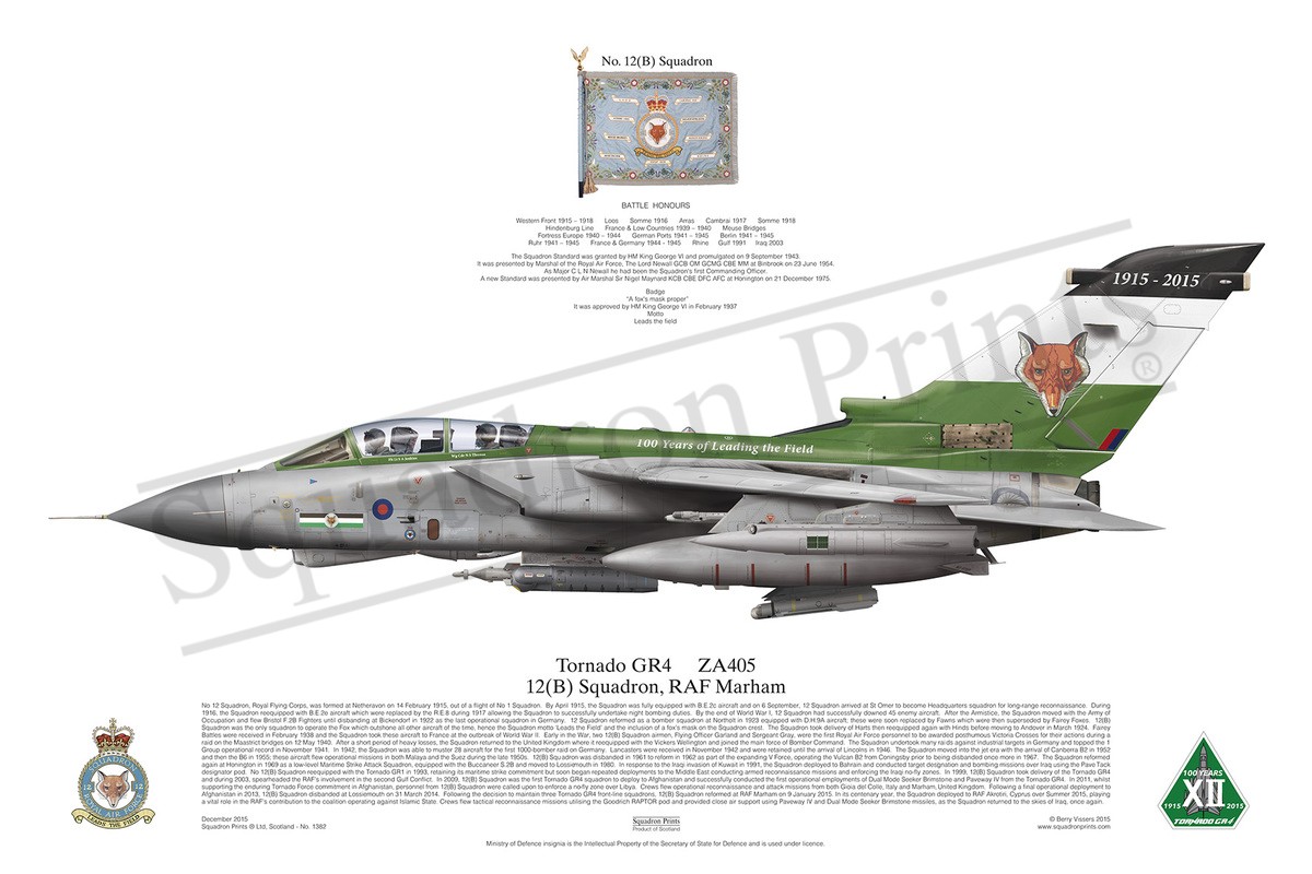 Tornado Gr4, Centenary - Print 