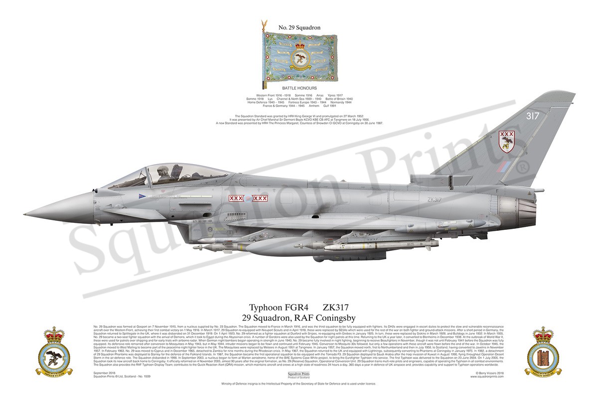 Typhoon FGR4 - Print | Squadron Prints