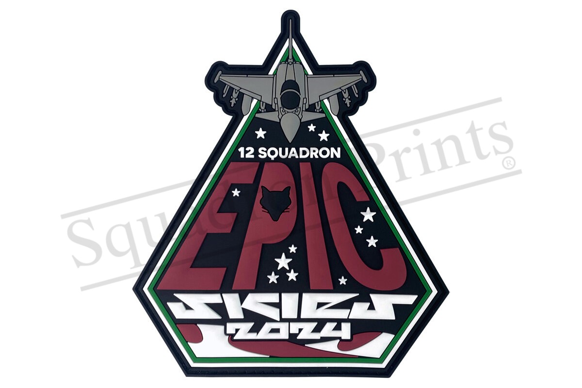 12 Squadron Typhoon Spearhead Patch PVC Ex Epic Skies - Patches ...