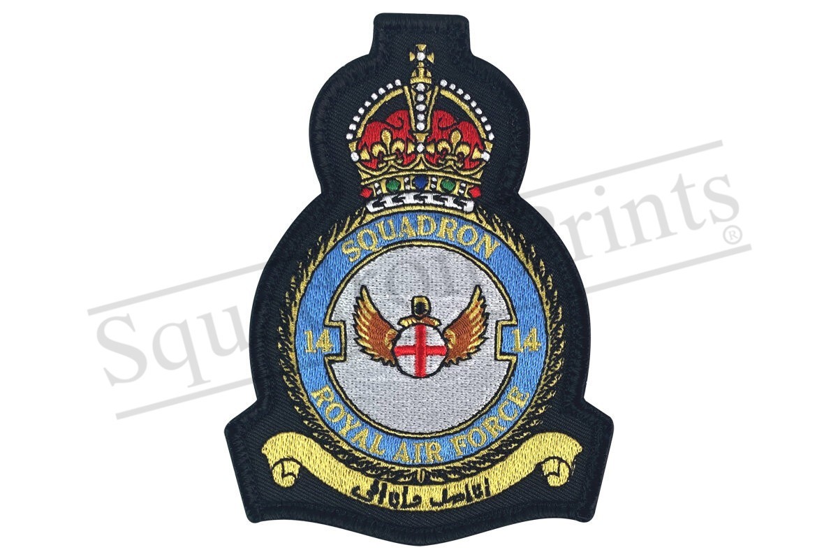 14 Squadron Crest Patch - Patches | Squadron Prints