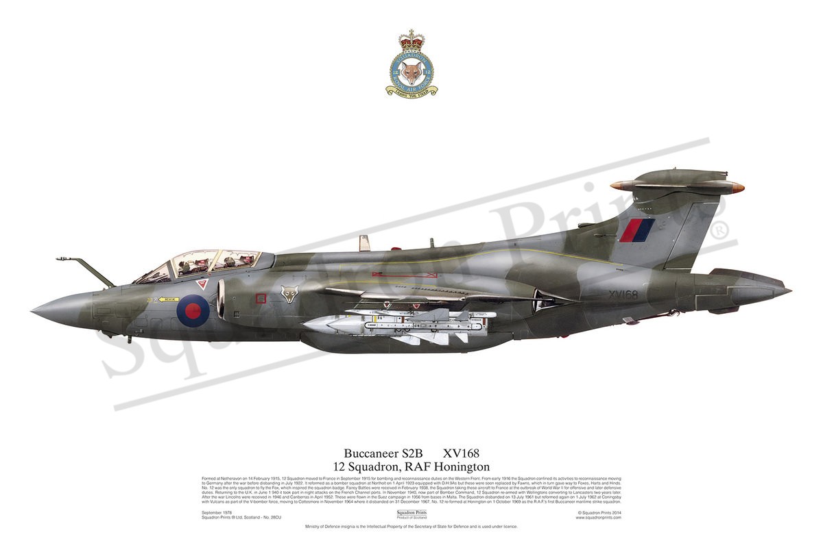 Buccaneer S2B - Print | Squadron Prints