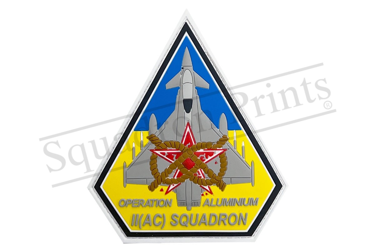 II(AC) Squadron PVC 2022 Op Aluminium Patch 1 Per Person - Patches ...