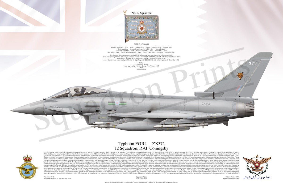 Typhoon FGR4 - Print | Squadron Prints